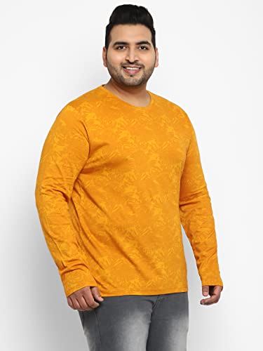 Image of Urbano Plus Men's Printed Full Sleeve Regular Fit Cotton T-Shirt