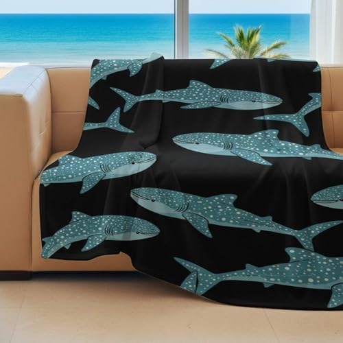 Couverture en flanelle douce chanson de baleine pour s'évader