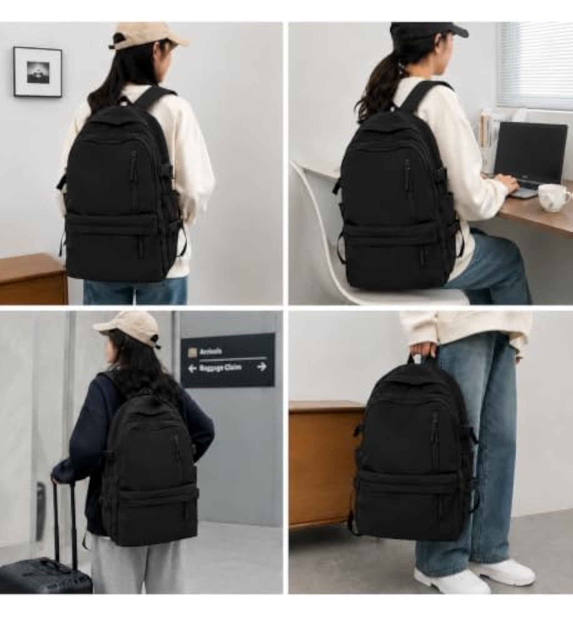25L Laptop Backpack for Men and Women