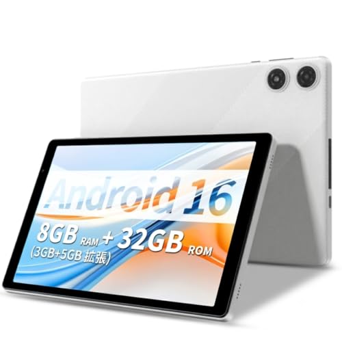�^�u���b�g 10�C���` Android16 32GB ROM+1TB�g�� Wi-Fi6 iPS