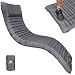 MLMLANT Colchón de Camping autoinflable, 10 cm Grueso, colchón de Camping Inflable, Plegable, Ultraligero, Impermeable, con cojín para Senderismo, mochilero, Gris