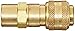 Dixon Valve 4DF4-B Brass Automatic Industrial Interchange Pneumatic Fitting, Socket, 1/2