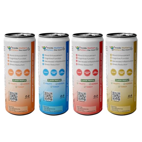 Image of RTB KOMBUCHA Health Drink Combo of 4-250ml Each (Peach, Mixed Berries, Guava & Pineapple) Helps in Immune System & Digestive System(Kombucha Culture, Fruit Pulp & Organic Sugar) Gluten Free, Non-GMO