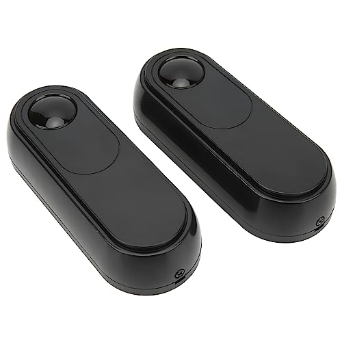 Zisemeil Sensor de Haz de Puerta Infrarrojo, Alarma Antirrobo Inalámbrica con Alerta de Batería Baja y Resistente Al Agua IP55, para Puertas Automáticas de Garaje y Aplicaciones de