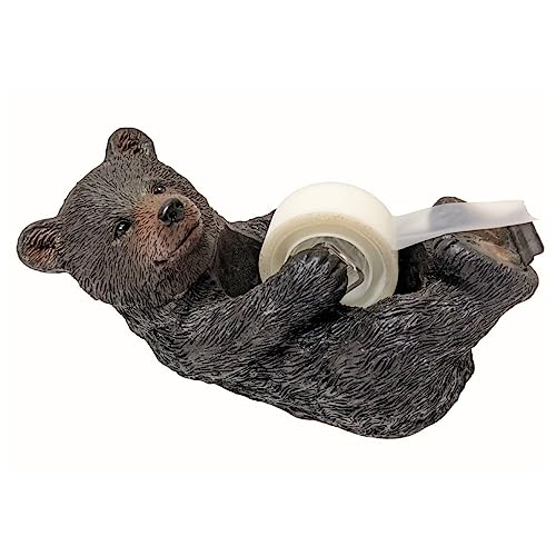 Distributeur de ruban adhésif original ours noir pour cadeau de bureau