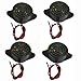 GDQLCNXB DC 3-24V 80dB Active Piezo Electronic Buzzer Beep Tone Alarm Ringer Continous Sound 10Pcs (Black) SFM-27-I