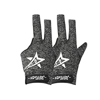 KONLLEN Billiard Gloves Left Handed/Right-Handed L/XL