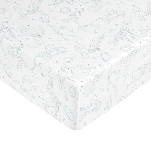 Drap plat Space Jam 100% coton doux fini les draps qui bougent au lit 90