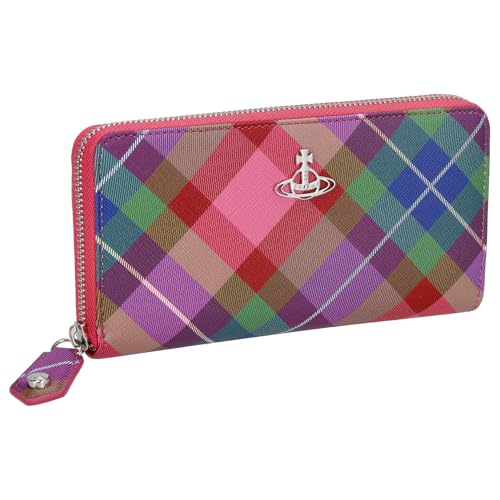 [BBAEEGXgEbh] Eht@Xi[z SAFFIANO PRINTED 51060058W CANDY TARTAN fB[X [sAi]