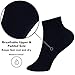 Alpine Swiss Mens Ankle Socks 8 Pack | Athletic Performance Sock for Men | Made of Cotton Fits Shoe Sizes 6-12 | Moisture-Wicking Cushioned | Quarter Length Socks Reinforced Heel & Toe BLK