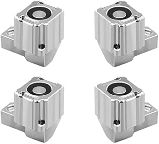 2 Pair Left Right Slider Buckle Metal Lock Latch Bracket Controller Replacement Repair Part Tool Compatible with Nintendo Switch Joy-Con