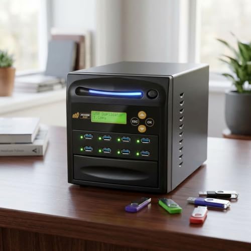 Image of Acumen Disc 1 to 7 USB 3.0 Duplicator & DOD Eraser - 6GB /Min AD07-USB100