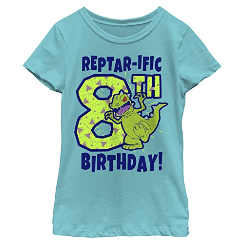 T-shirt Reptar Rugrats fille 8 ans en coton doux pour anniversaire