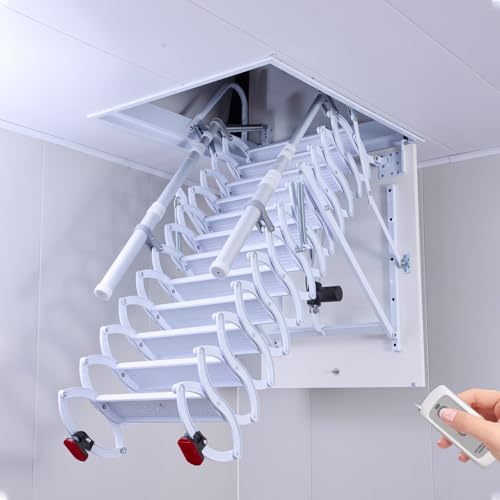 12 Steps Electric Attic Ladder