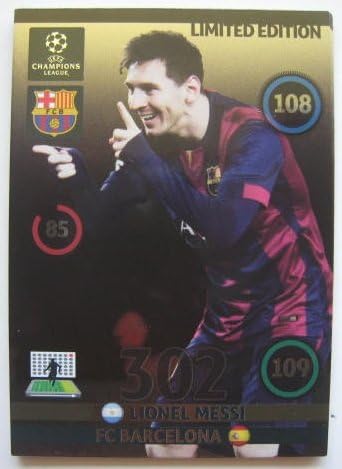 messi limited edition card 2014