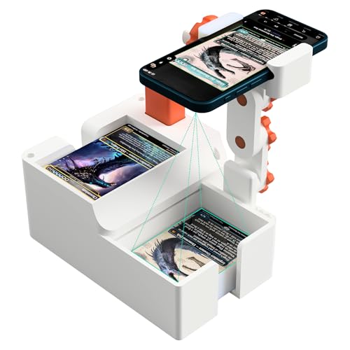 TPDD-X Semi-Automatic TCG Card Scanner – 100-Card Batch Feeder for...