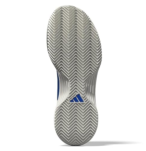 adidas Women`s Avacourt Clay Tennis Shoes Bright Royal and Off White