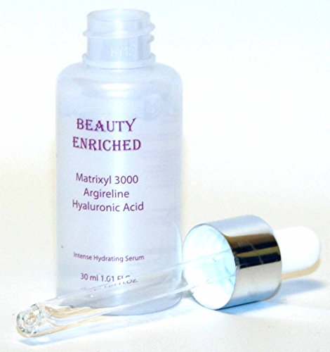 Beauty Enriched 1 Oz Matrixyl 3000, Argireline, Hyaluronic Acid Serum Cream For Reducing Face Wrinkles, Face Lifting Without Needle (1 Oz) #TOP1