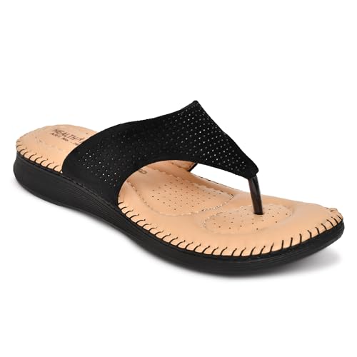 Image of HEALTH FIT Extra Soft Fashionable & Stylish Slippers /High Heels for Girls /Women Footwears