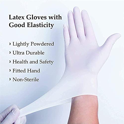 Ziofy Gloves Hand Protection Rubber Examination Glove for Hospital