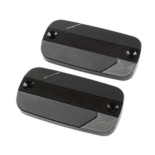 Tapa de aluminio para tanque de aceite de frenos delantero de motocicleta CBR1100XX 97-04 negro