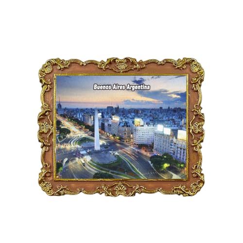 Buenos Aires Argentina magnete frigorifero 3D viaggio souvenir frigorifero decorazione magnetica adesivo Craft Collection