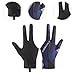 kowaku 5X Pool Gloves Pool Cue Mitts Wear Resistant Accessories Separate Finger Gloves Snooker Gloves for Training Sports Playing Women