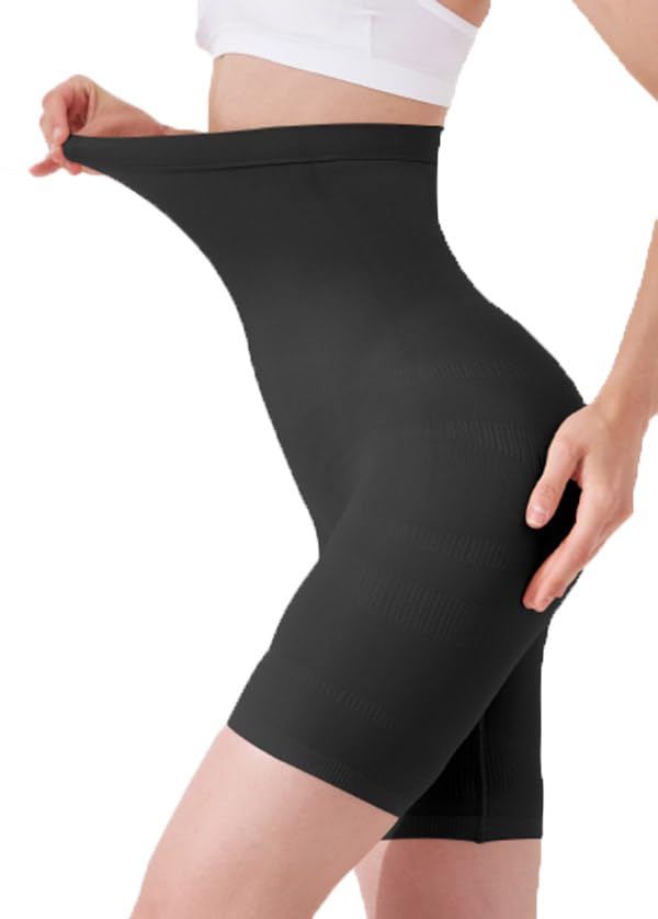 Buy Nebility Briafinz Women Lycra & Spandex Tummy Control Shapwear High