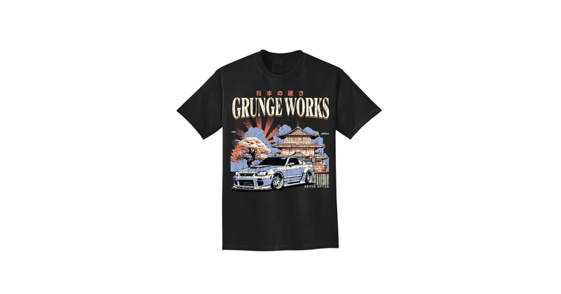 AUTWINDS LANE Tokyo Drift Street Racing T-Shirt - JDM Car