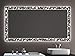 Produktbild SARAR Badezimmerspiegel A++ LED Beleuchtung Bad - (B) 100 cm x (H) 90 cm Exklusiv mit Laser Gravur Technik LD411 Wandspiegel Badspiegel led