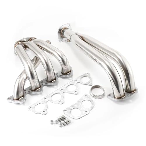 車の排気管 に適合する シビック CRX Dシリーズ EJ EG EH EK 1988 1989 1990 1991 ステンレススチール製エキゾーストマニホールドヘッダー 自動車排気管アクセサリー