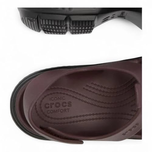 Image of Crocs Unisex Stomp Fisherman Sandal (Mocha, US Footwear Size System, Adult, Women, Numeric, Medium, 9)