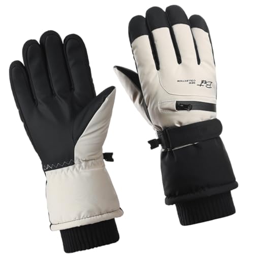 Guantes deportivos para clima frío de mujer perfectos para esquí y snowboard