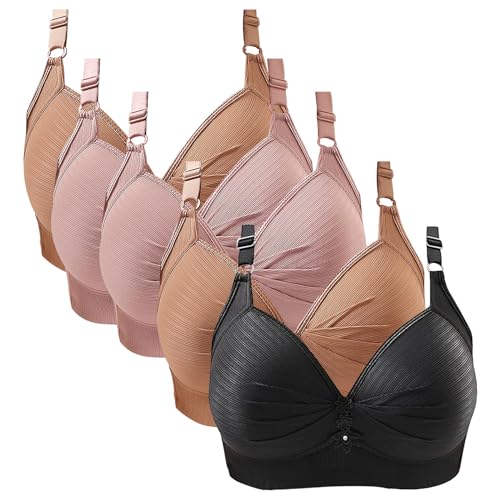 Soutien-gorge grande taille sans armature pour soulager le dos