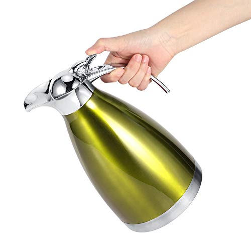 Chaleira de aço inoxidável à prova de vazamento à prova de ferrugem,(Type A alloy handle gold, 1.5L)