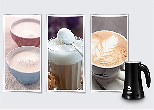 WGLL Frotura de Leche eléctrica, Fabricante automático de Espuma de Leche, operación para café para el hogar Elaboración… - Imagen 4