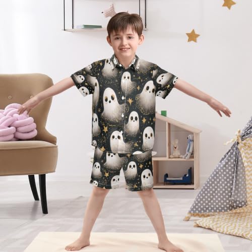 Image of Boccsty Red Strawberry Boy Summer Shorts Sets Hawaiian Toddler Boys T-Shirt & Pants 2 Pcs 3T-10T