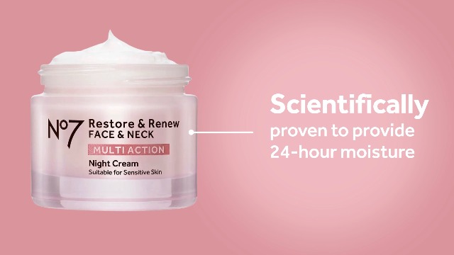 Amazon.com: No7 Restore & Renew Multi Action Face & Neck Night