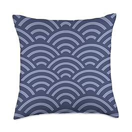 Blue Gray Wave Pattern...