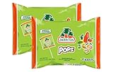 Jarritos Hard Candy Pops, Suckers, Lollipops - Lime, Fruit Punch, Pineapple, Tamarind, Mandarin & Mango (2 Pack)