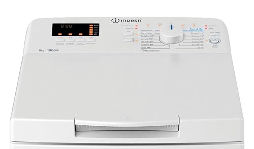 Indesit BTW S50400 IT-N Lavatrice Carica dall'Alto 5 Kg Classe C Profondita' 60 cm Centrifuga 1000 giri Partenza Ritardata colore Bianco - 2