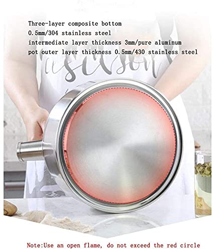 Hervidor De Gas Acero Inoxidable 5L - Tetera Para Camping, Inducción Y Estufa, Con Mango Anti-calor