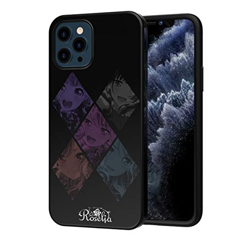 THE DREAMY LIFT iphone12 iphone12 Pro ケース カバー アニメ 漫画 デザイン5個模様 BanG Dream バンドリ 綺麗 萌え ゲーム グッズ スマホ アイフォンケース シェル ストラップ おしゃれ かわいい フィギュア ソフト 耐衝撃 レンズ保護 脱着簡単 スリム 軽量 傷防止