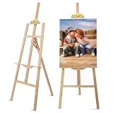 Smiley Wooden Easel (aanfency)