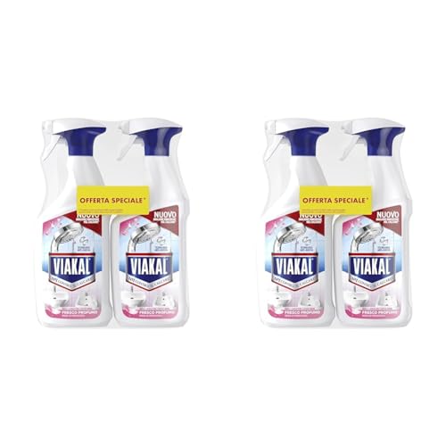 Viakal Fresco Profumo Spray Anticalcare,...