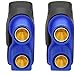 Yowoo 4 Pcs T Male Plug to EC3 Female Connector Plug Adapter for RC Lipo Battery