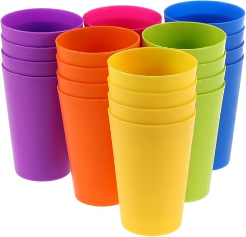 Amazon | 飲みカップ 24個 プラスチック カップ 260ml 耐熱