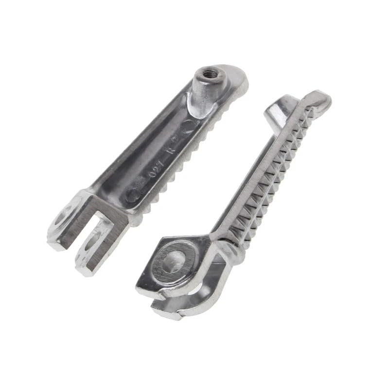 Repose-pieds pilote YZF R6 finition aluminium usiné pour moto sportive