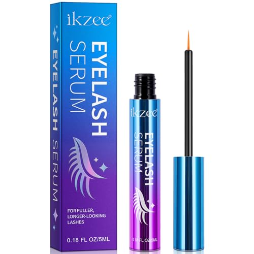 Suero de Crecimiento de Pestañas, Suero de Pestañas para Mujeres, Suero de Crecimiento de Pestañas para aumentar el grosor, el volumen y la longitud de las pestañas, 5ml