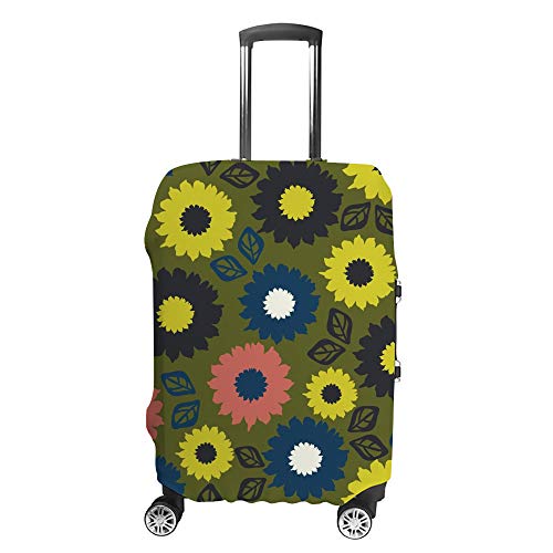 Housse de valise imprimé floral Chehong pour éviter les rayures en soute